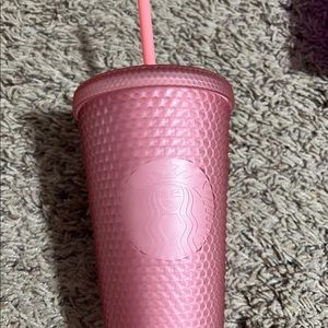 Pink lemonade studded grande cup